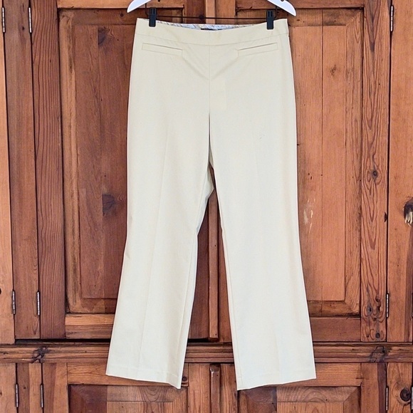 NWT Sigrid Olsen Collection “Orchard Moon New Hay” Pant Sz. 8 - Picture 1 of 15
